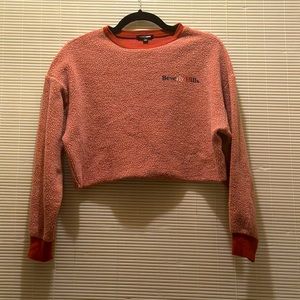 Beverly Hills Cropped Sweatshirt | Sz: XS | by Fashion Nova